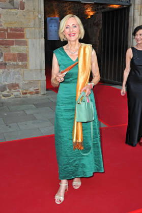 Bad Hersfelder Festspiele - Premiere Parzival. Petra Gerster anläßlich der Premiere von Parzival im Rahmen der Bad Hersfelder Festspiele am 26.06.2026 in der Stiftsruine Bad Hersfeld. 20260626MWI130479