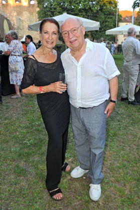 Bad Hersfelder Festspiele - Premiere Parzival. Hans-Joachim Heist und Daniela Ziegler anläßlich der Premiere von Parzival im Rahmen der Bad Hersfelder Festspiele am 26.06.2026 in der Stiftsruine Bad Hersfeld. 20260626MWI130609