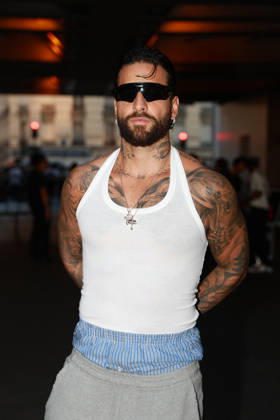 Maluma at the Vetements Men s Ready-to-Wear Spring Summer 2027 Collection fashion show during Paris Fashion Week, June 26, 2026 Florian Lavielle Bestimage Celebrities at the Vetements Men’s Ready-to-Wear Spring Summer 2027 Collection fashion show during Paris Fashion Week on June 27, 2026, Paris, France  Copyright: xFlorianxLaviellex xBestimagexFlorianxLaviellex xBestimagex
