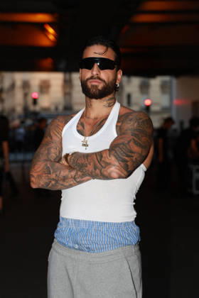 Maluma at the Vetements Men s Ready-to-Wear Spring Summer 2027 Collection fashion show during Paris Fashion Week, June 26, 2026 Florian Lavielle Bestimage Celebrities at the Vetements Men’s Ready-to-Wear Spring Summer 2027 Collection fashion show during Paris Fashion Week on June 27, 2026, Paris, France  Copyright: xFlorianxLaviellex xBestimagexFlorianxLaviellex xBestimagex