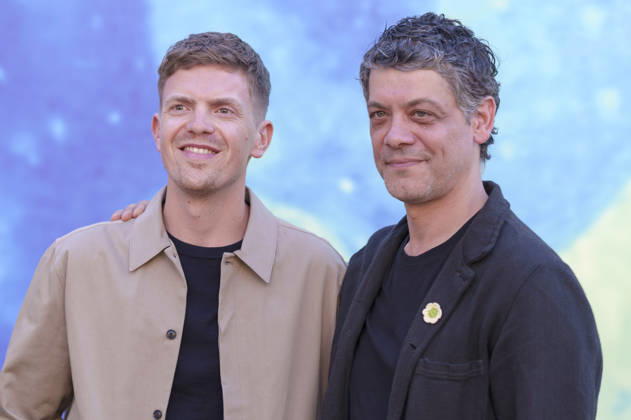 Ferdinand Hofer und Carlo Ljubek bei der Premiere des ARD Fernsehfillms Tatort - Zwischenwelten auf dem 43. Filmfest München 2026 im HFF Audimax. München, 26.06.2026