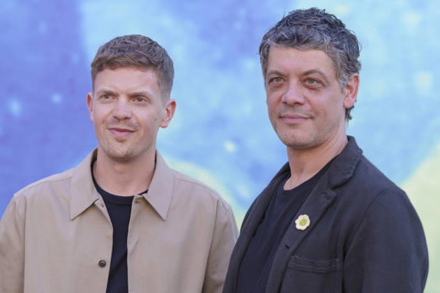 Ferdinand Hofer und Carlo Ljubek bei der Premiere des ARD Fernsehfillms Tatort - Zwischenwelten auf dem 43. Filmfest München 2026 im HFF Audimax. München, 26.06.2026