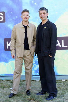 Ferdinand Hofer und Carlo Ljubek bei der Premiere des ARD Fernsehfillms Tatort - Zwischenwelten auf dem 43. Filmfest München 2026 im HFF Audimax. München, 26.06.2026
