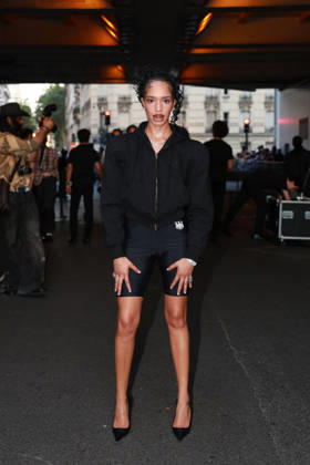 Dina Ayada at the Vetements Men s Ready-to-Wear Spring Summer 2027 fashion show during Paris Fashion Week, June 26, 2026 Florian Lavielle Bestimage Celebrities at the Vetements Men’s Ready-to-Wear Spring Summer 2027 Collection fashion show during Paris Fashion Week on June 27, 2026, Paris, France  Copyright: xFlorianxLaviellex xBestimagexFlorianxLaviellex xBestimagex