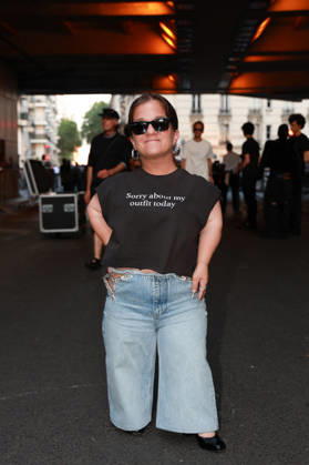Louise Parent at the Vetements Men s Ready-to-Wear Spring Summer 2027 fashion show during Paris Fashion Week, June 26, 2026 Florian Lavielle Bestimage Celebrities at the Vetements Men’s Ready-to-Wear Spring Summer 2027 Collection fashion show during Paris Fashion Week on June 27, 2026, Paris, France  Copyright: xFlorianxLaviellex xBestimagexFlorianxLaviellex xBestimagex