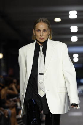 Sharon Stone walks the runway for the Men’s Ready-to-Wear Spring Summer 2027 collection during Paris Fashion Week (PFW) on June 26, 2026. Sharon Stone walks the runway for the Men’s Ready-to-Wear Spring Summer 2027 collection during Paris Fashion Week (PFW) on June 26, 2026, in Paris, France  Copyright: xAgencex xBestimagexAgencex xBestimagex