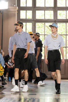 Junya Watanabe Men s Ready-to-Wear Spring Summer 2027 Collection Fashion Show at Paris Fashion Week, June 26, 2026 Junya Watanabe Men’s Ready-to-Wear Spring Summer 2027 Collection Fashion Show at Paris Fashion Week, June 26, 2026, Paris, France  Copyright: xAgencex xBestimagexAgencex xBestimagex
