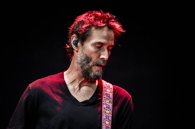 Dogstar live at Tinderbox 2026 Odense, Denmark. 27th, June 2026. The American rock band Dogstar performs a live concert during the Danish music festival Tinderbox 2026 in Odense. Here bass player and actor Keanu Reeves is seen live on stage. Denmark, Odense  Copyright: xGonzalesxPhoto LassexLagonix