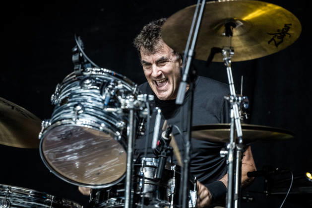 Dogstar live at Tinderbox 2026 Odense, Denmark. 27th, June 2026. The American rock band Dogstar performs a live concert during the Danish music festival Tinderbox 2026 in Odense. Here drummer Robert Mailhouse is seen live on stage. Denmark, Odense  Copyright: xGonzalesxPhoto LassexLagonix