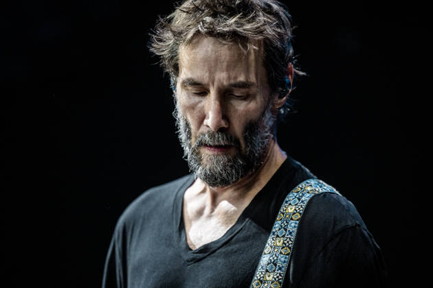 Dogstar live at Tinderbox 2026 Odense, Denmark. 27th, June 2026. The American rock band Dogstar performs a live concert during the Danish music festival Tinderbox 2026 in Odense. Here bass player and actor Keanu Reeves is seen live on stage. Denmark, Odense  Copyright: xGonzalesxPhoto LassexLagonix