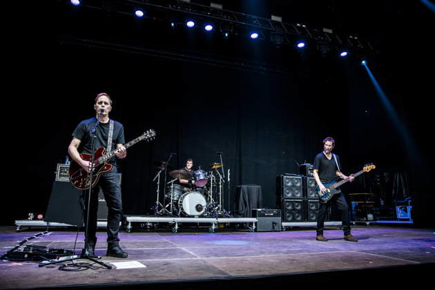 Dogstar live at Tinderbox 2026 Odense, Denmark. 27th, June 2026. The American rock band Dogstar performs a live concert during the Danish music festival Tinderbox 2026 in Odense. Here singer and guitarist Bret Domrose is seen live on stage with bass player and actor Keanu Reeves. Denmark, Odense  Copyright: xGonzalesxPhoto LassexLagonix