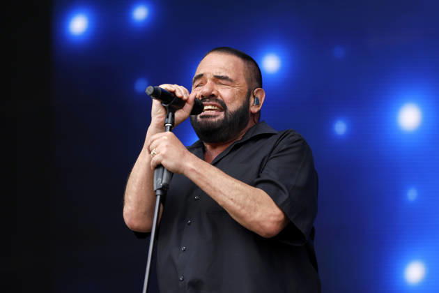 Sänger Marian Gold von der Band Alphaville beim Rainbow Festival 2026 am Fühlinger See. Das Rainbow Festival von Markus Krampe findet im Rahmen des ColognePride statt. Köln, 27.06.2026 NRW Deutschland Copyright: xChristophxHardtx