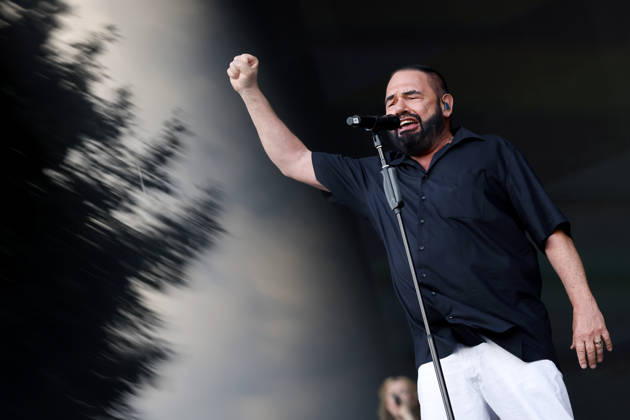 Sänger Marian Gold von der Band Alphaville beim Rainbow Festival 2026 am Fühlinger See. Das Rainbow Festival von Markus Krampe findet im Rahmen des ColognePride statt. Köln, 27.06.2026 NRW Deutschland Copyright: xChristophxHardtx