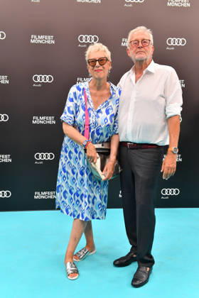 Doris Doerrie und Martin Moszkowicz bei der Eroeffnung vom 43. Filmfest Muenchen mit der Film Premiere von TVaterland am 27.06.2026 in Muenchen Doris Doerrie and Martin Moszkowicz at the opening of the 43rd Munich Film Festival Gasteig HP 8 on June 27, 2026 in Munich, Germany 43. Filmfest Muenchen Opening