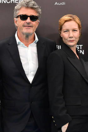 PaweÅ‚ Pawlikowski und Sandra Hueller bei der Eroeffnung vom 43. Filmfest Muenchen mit der Film Premiere von TVaterland am 27.06.2026 in Muenchen PaweÅ‚ Pawlikowski and Sandra Hueller attend the Opening Red Carpet of the 43rd Munich Film Festival (Filmfest München) at Gasteig HP 8 on June 27, 2026 in Munich, Germany 43. Filmfest Muenchen Opening