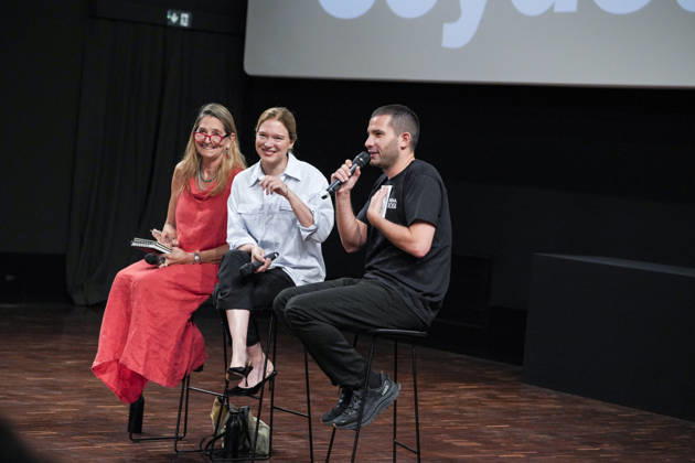 IPA86142990 - Rome: French actress Lea Seydoux appeared at the Cinema Troisi to present the national premiere of the film *L inconnue* Pictured: Lea Seydoux  Copyright: xBArbaraxAmendolax xBarbaraxAmendolax 86142990
