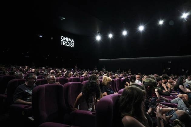 IPA86143022 - Rome: French actress Lea Seydoux appeared at the Cinema Troisi to present the national premiere of the film *L inconnue* In the photo:  Copyright: xBArbaraxAmendolax xBarbaraxAmendolax 86143022