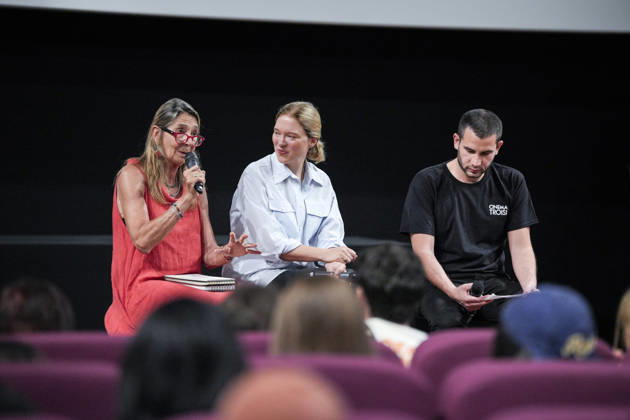 IPA86143056 - Rome: French actress Lea Seydoux appeared at the Cinema Troisi to present the national premiere of the film *L inconnue* In the photo: Lea Seydoux  Copyright: xBArbaraxAmendolax xBarbaraxAmendolax 86143056