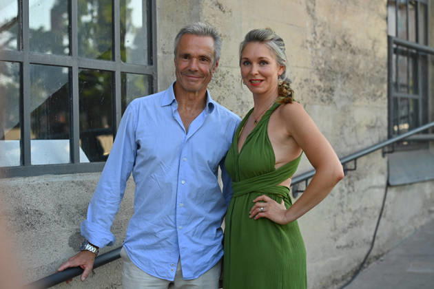 Hannes Jaenicke (Schauspieler) und Stephanie Krogmann (Schauspielerin). Eroeffnung 43.Filmfest Muenchen am 27.06.2026 Gasteig HP8.