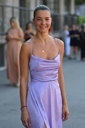 Susan Hoecke (Schauspielerin), Einzelbild,angeschnittenes Einzelmotiv,Halbfigur,halbe Figur, Eroeffnung 43.Filmfest Muenchen am 27.06.2026 Gasteig HP8.