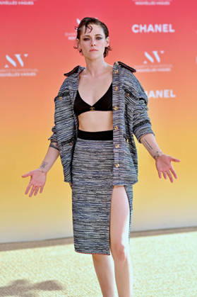Closing Ceremony 4th Nouvelles Vagues International Biarritz Film Festival FC Kristen Stewart attend the closing ceremony during the 4th Nouvelles Vagues International Biarritz Film Festival on June 27, 2026 in Biarritz, France. Photo by Franck Castel ABACAPRESS.COM Biarritz France  Copyright: xCastelxFranck ABACAx