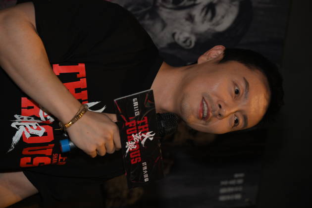 SHANGHAI, CHINA - JUNE 27: Actor Xie Miao attends a post-screening fan meeting for film The Furious on June 27, 2026 in Shanghai, China.  Copyright: xVCGx 111650760060
