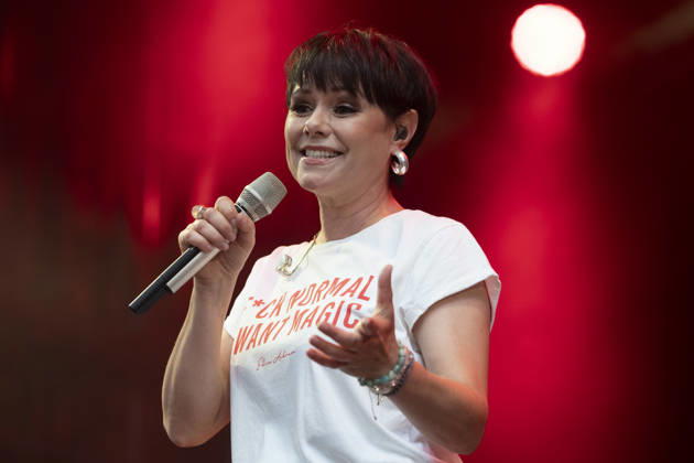 27.06.2026, Klosters-Serneus, Schulhaus Bündelti, Gatschiefer Openair, Francine Jordi Klosters-Serneus Schulhaus Bündelti Grisons Switzerland Copyright: xJustPictures.ch AlexanderxRaemyx jp-de-AlRa-DSC00826