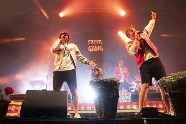 27.06.2026, Klosters-Serneus, Schulhaus Bündelti, Gatschiefer Openair, Stubete Gäng Klosters-Serneus Schulhaus Bündelti Grisons Switzerland Copyright: xJustPictures.ch AlexanderxRaemyx