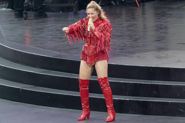 Helene Fischer live bei einem Konzert ihrer 360Â° Stadion Tour im RheinEnergieStadion. Köln, 27.06.2026 (Hinweis: Verwendung nur redaktionell in Bezug auf das Konzert bzw. die aktuelle Tour)
