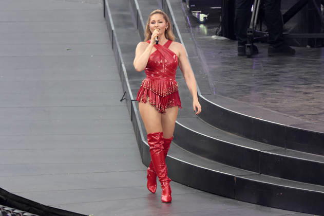 Helene Fischer live bei einem Konzert ihrer 360Â° Stadion Tour im RheinEnergieStadion. Köln, 27.06.2026 (Hinweis: Verwendung nur redaktionell in Bezug auf das Konzert bzw. die aktuelle Tour)