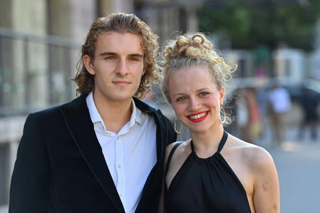 Luke Slomka und Kya-Celina Barucki . Eroeffnung 43.Filmfest Muenchen am 27.06.2026 Gasteig HP8.