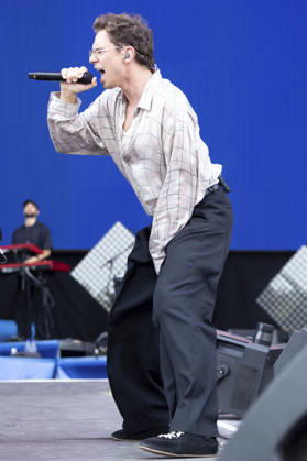 Kamrad live beim Rainbow Festival am Fühlinger See. Köln, 27.06.2026