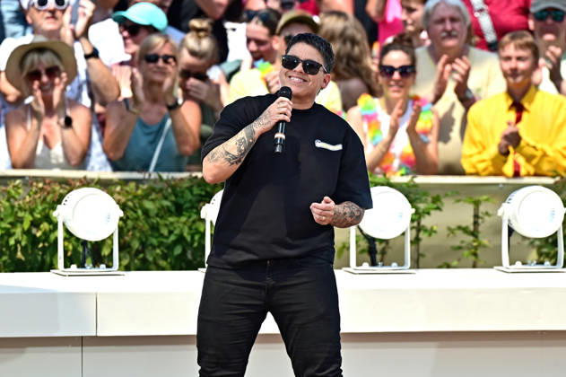 ZDF - Fernsehgarten. Sängerin Kerstin Ott während der ZDF - Unterhaltungsshow Fernsehgarten am 28.06.2026 in Mainz. 20260628MWI131461
