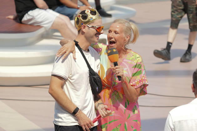 ZDF-Fernsehgarten 2026. Andrea (Kiwi) Kiewel im ZDF Fernsehgarten mit dem Motto Sommerparty am 28.06.2026 in Mainz. Mainz ZDF Fernsehgarten Rheinland-Pfalz