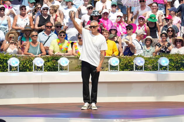 ZDF-Fernsehgarten 2026. Dante Thomas im ZDF Fernsehgarten mit dem Motto Sommerparty am 28.06.2026 in Mainz. Mainz ZDF Fernsehgarten Rheinland-Pfalz