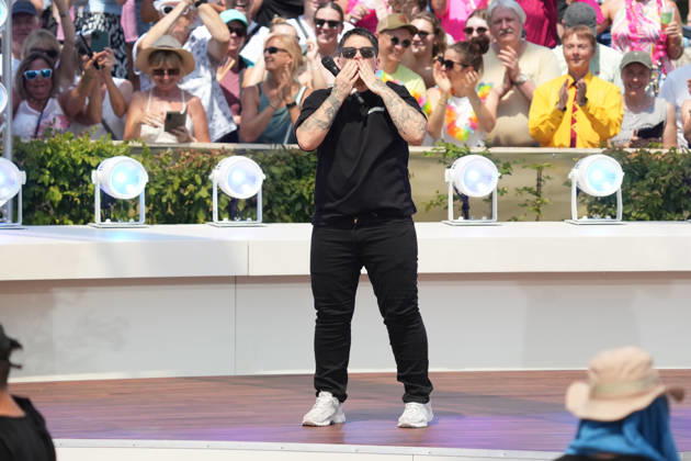 ZDF-Fernsehgarten 2026. Schlagersaengerin Kerstin Ott im ZDF Fernsehgarten mit dem Motto Sommerparty am 28.06.2026 in Mainz. Mainz ZDF Fernsehgarten Rheinland-Pfalz