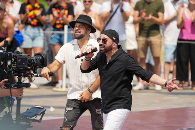ZDF-Fernsehgarten 2026. Saenger Juan Daniel feat. Songwriter Gionathan im ZDF Fernsehgarten mit dem Motto Sommerparty am 28.06.2026 in Mainz. Mainz ZDF Fernsehgarten Rheinland-Pfalz