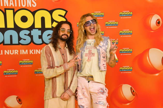 Tom Kaulitz und Bill Kaulitz bei der Minions & Monster Premiere am 28.06.2026 im Rahmen vom 43. Filmfest Muenchen im Mathaeser Filmpalas in Muenchen Tom Kaulitz and Bill Kaulitz attend the red carpet of the Minions & Monster premiere during the 43rd Munich Film Festival at Mathaeser Filmpalast on June 28, 2026 in Munich, Germany Minions & Monster Premiere in Muenchen