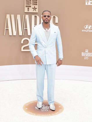 BET Awards 2026 - Red Carpet Trevor Jackson attends the 2026 BET Awards at Peacock Theater on June 28, 2026 in Los Angeles, California. Los Angeles California United States Copyright: xCraSH imageSPACEx