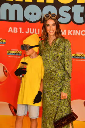 Cathy Hummels mit Sohn Ludwig Deutschlandpremiere Minions &Monster Mathäser Filmpalast München 28. Juni 2026