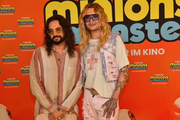 Bill und Tom Kaulitz Deutschlandpremiere Minions &Monster Mathäser Filmpalast München 28. Juni 2026