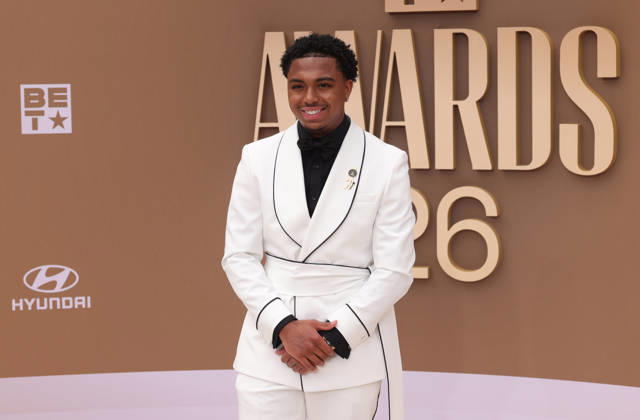 Thaddeus J. Mixson arrives on the red carpet for 26th annual BET Awards live telecast at the Peacock Theater in Los Angeles on Sunday, June 28, 2026. The BET Awards honors Black entertainers and other people of color in music, film, sports and philanthropy.  LAP20260628169 GREGxGRUDT