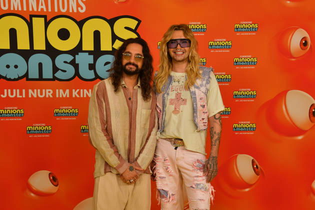 Bill und Tom Kaulitz Deutschlandpremiere Minions &Monster Mathäser Filmpalast München 28. Juni 2026