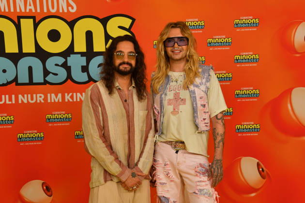 Bill und Tom Kaulitz Deutschlandpremiere Minions &Monster Mathäser Filmpalast München 28. Juni 2026
