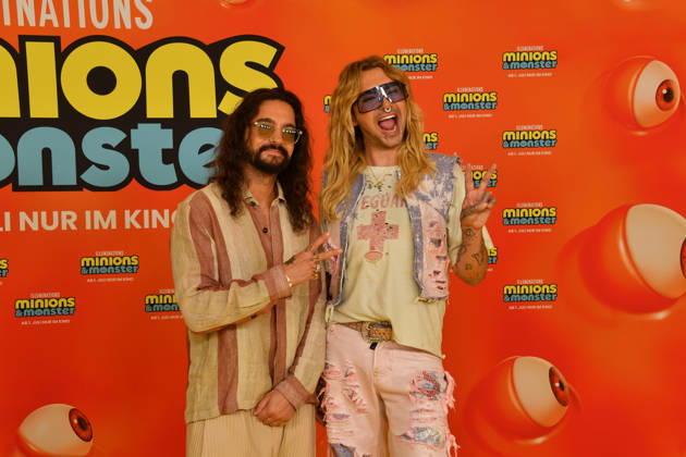 Bill und Tom Kaulitz Deutschlandpremiere Minions &Monster Mathäser Filmpalast München 28. Juni 2026