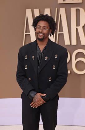 Kordell Beckham arrives on the red carpet for 26th annual BET Awards live telecast at the Peacock Theater in Los Angeles on Sunday, June 28, 2026. The BET Awards honors Black entertainers and other people of color in music, film, sports and philanthropy.  LAP20260628223 GREGxGRUDT