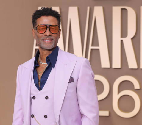 Eric Benét arrives on the red carpet for 26th annual BET Awards live telecast at the Peacock Theater in Los Angeles on Sunday, June 28, 2026. The BET Awards honors Black entertainers and other people of color in music, film, sports and philanthropy.  LAP20260628287 GREGxGRUDT