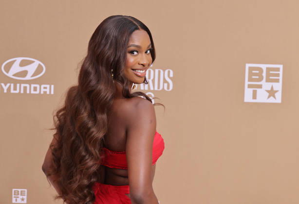 BET Awards 2026 - Red Carpet Coco Jones attends the 2026 BET Awards at Peacock Theater on June 28, 2026 in Los Angeles, California. Los Angeles California United States Copyright: xCraSH imageSPACEx