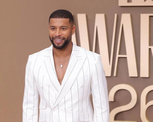 Brandon Claybon arrives on the red carpet for 26th annual BET Awards live telecast at the Peacock Theater in Los Angeles on Sunday, June 28, 2026. The BET Awards honors Black entertainers and other people of color in music, film, sports and philanthropy.  LAP20260628324 GREGxGRUDT