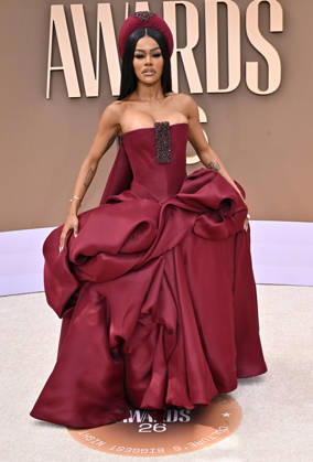 2026 BET Awards Teyana Taylor arriving to the 2026 BET Awards held at the Peacock Theater on June 28, 2026 in Los Angeles, CA. Los Angeles Peacock Theater California USA Copyright: xStarbuck xAFF-USA.COMx